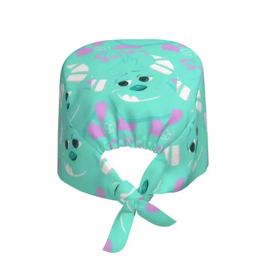 Gorro de trabajo ajustable personalizado con dibujos animados de la Universidad de Monsters, gorro quirúrgico para hombres y mujeres, gorro quirúrgico para enfermería, médico y cirujano MedSurgery Store For Digital Health