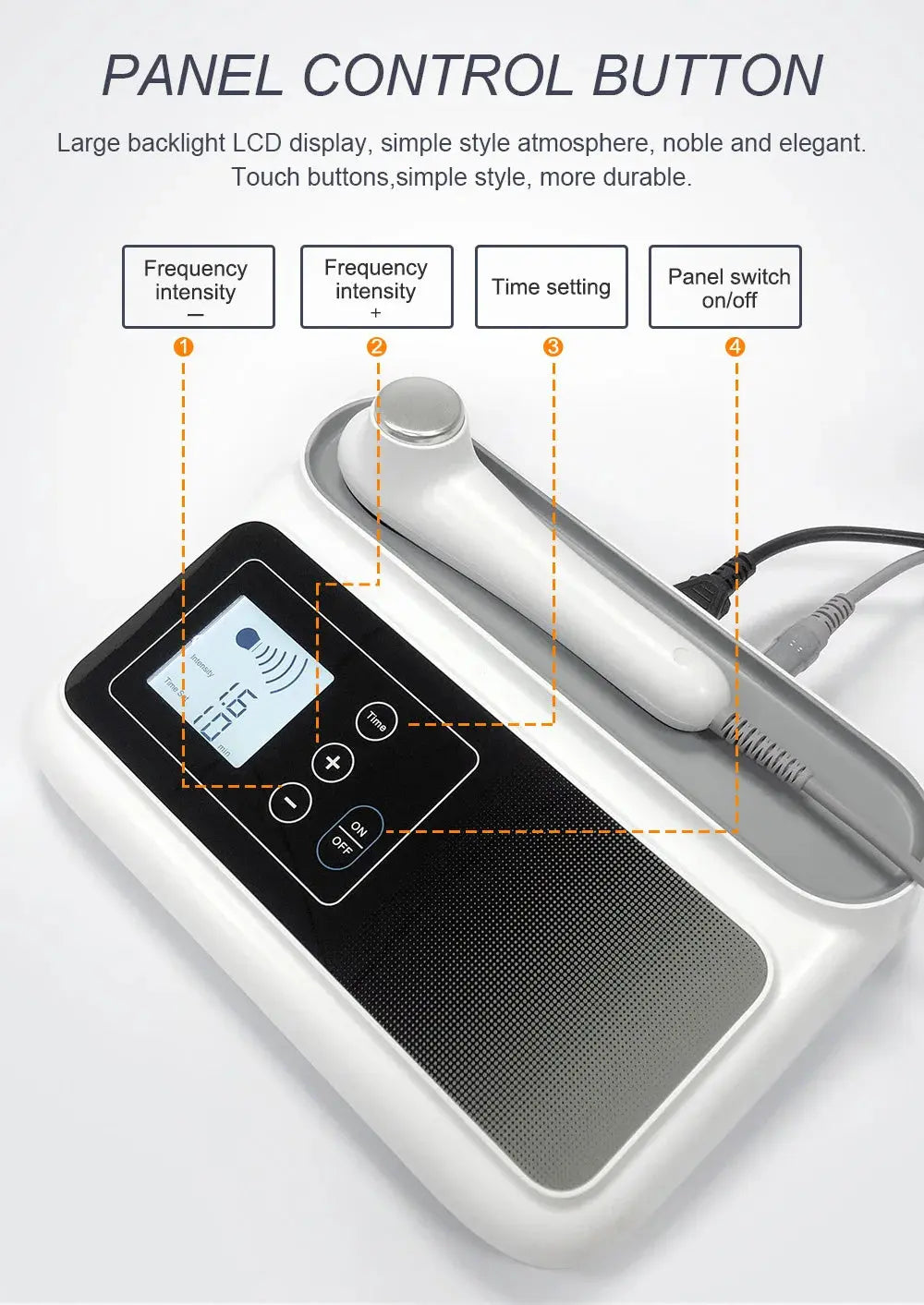 Dispositivo terapéutico de fisioterapia de 5W, 1,05 MHz, dolor muscular, cuidado de la salud corporal, máquina de terapia por ultrasonido MedSurgery Store For Digital Health