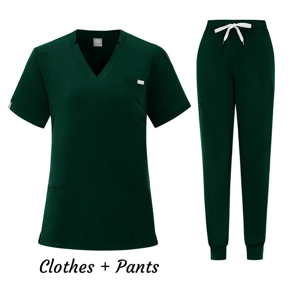 Venta al por mayor, uniforme médico para quirófano, conjunto de gomas de trabajo para Hospital, suministros médicos, traje de cirugía Dental para enfermera, ropa de trabajo MedSurgery Store For Digital Health