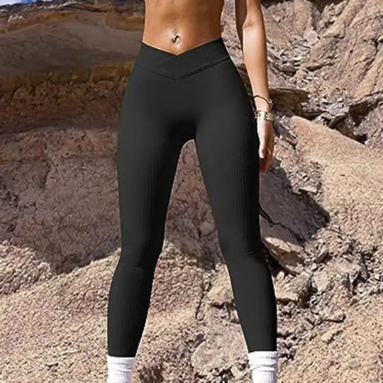 Leggings de yoga Leggings de yoga acanalados para mujer Pantalones de entrenamiento atléticos de cintura alta Deportes de interior al aire libre Ejercicio Ropa casual MedSurgery Store For Digital Health