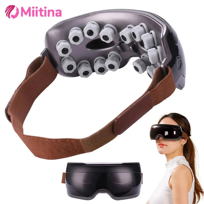 Dispositivo de masaje ocular, dispositivo de masaje ocular eléctrico inteligente, terapia magnética, gafas de masaje Bluetooth, herramientas para el cuidado de la fatiga MedSurgery Store For Digital Health