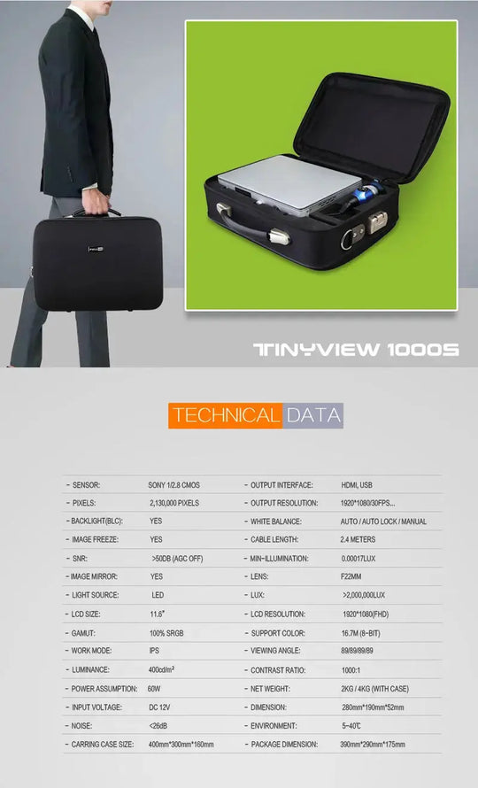 Cámara endoscópica médica Full HD, endoscopio portátil, 1080P MedSurgery Store For Digital Health