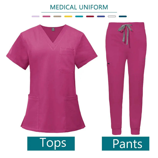 Exfoliantes para mujer, ropa de trabajo Unisex para médico y enfermera, conjuntos de exfoliantes médicos clínicos de Hospital, uniforme quirúrgico para sala de operaciones para hombres, venta al por mayor MedSurgery Store For Digital Health