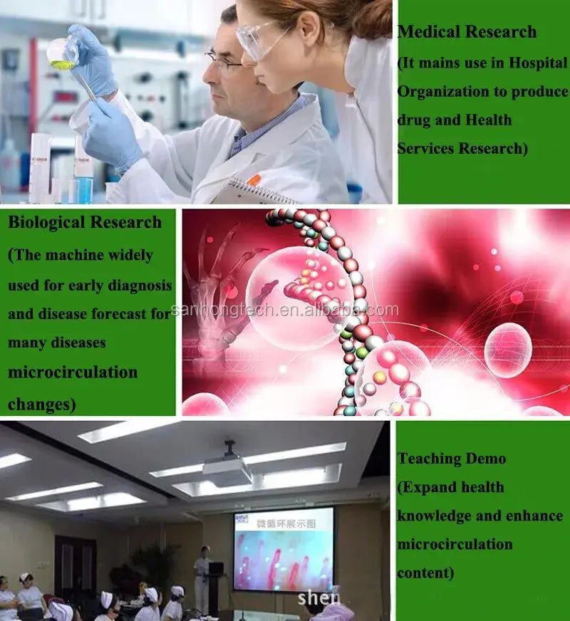 Equipo analizador de microcirculación y microscopio para diagnosticar enfermedades de pronóstico máquina de cuidado de la salud temprana MedSurgery Store For Digital Health