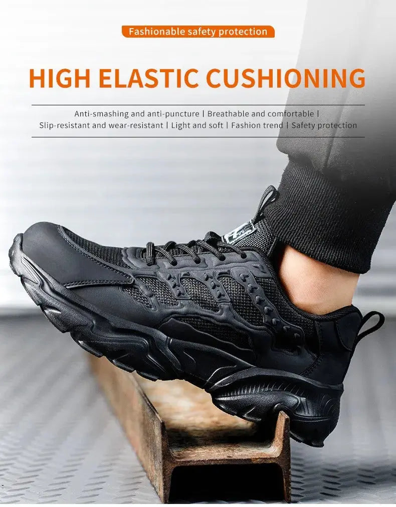 Zapatos de seguridad blancos para hombres y mujeres, antigolpes, antiperforación, aislamiento, 6kv, resistente al desgaste, negro, blanco, transpirable, ligero MedSurgery Store For Digital Health