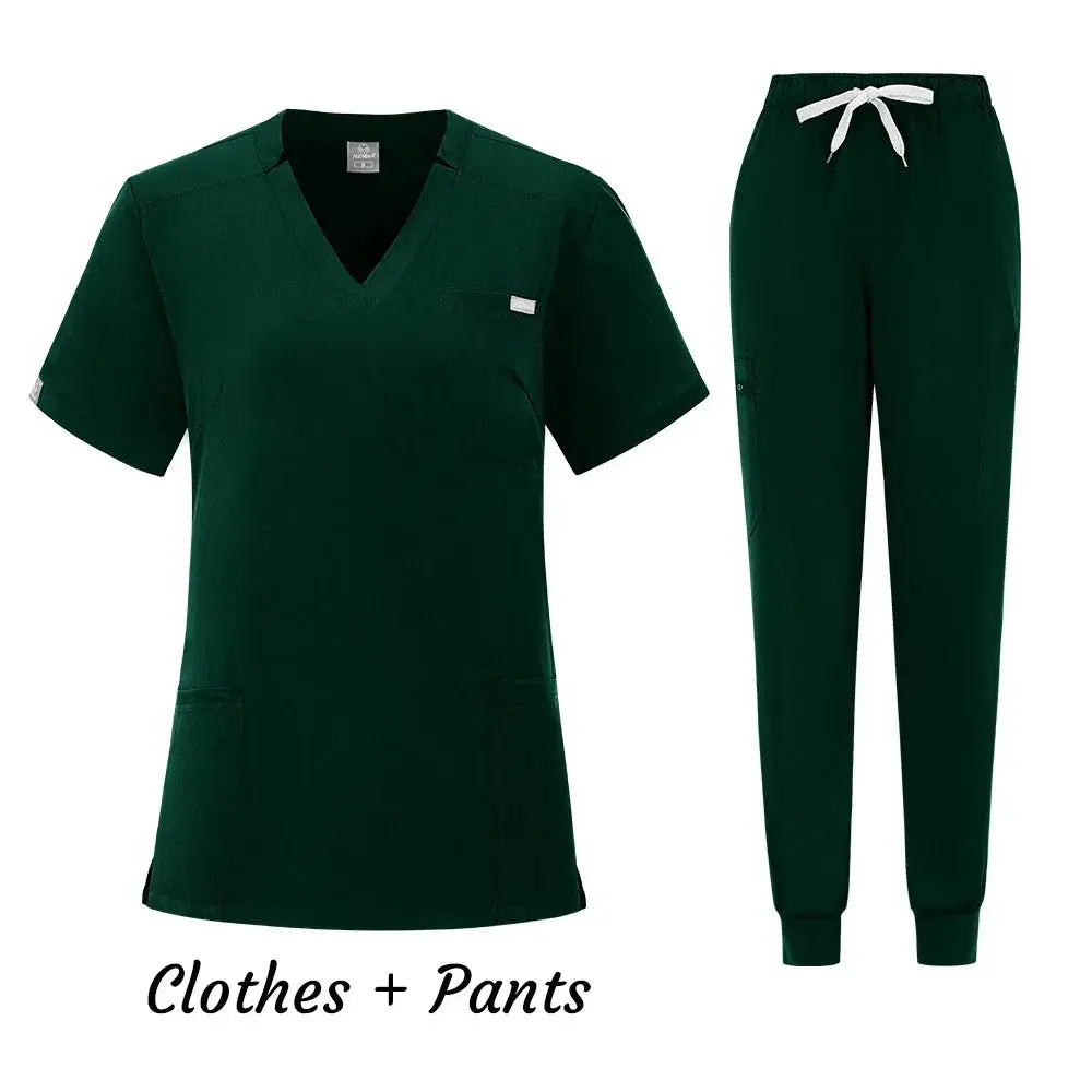 Venta al por mayor, uniforme médico para quirófano, conjunto de gomas de trabajo para Hospital, suministros médicos, traje de cirugía Dental para enfermera, ropa de trabajo MedSurgery Store For Digital Health