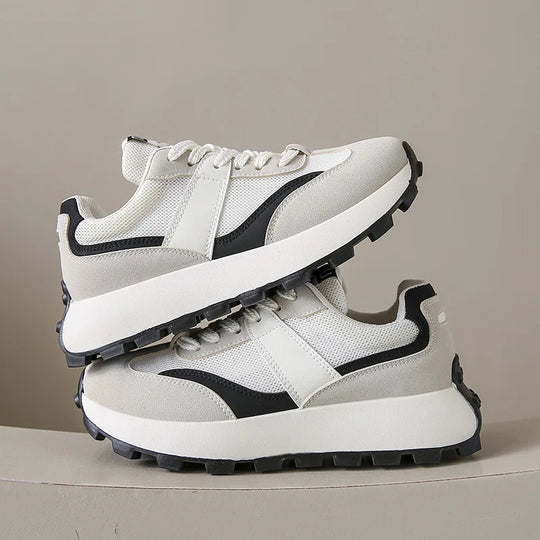 Zapatos de mujer, zapatos de malla transpirables, zapatillas de deporte vulcanizadas informales para mujer, zapatos antideslizantes para caminar para mujer