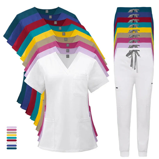 Exfoliantes para mujer, ropa de trabajo Unisex para médico y enfermera, conjuntos de exfoliantes médicos clínicos de Hospital, uniforme quirúrgico para sala de operaciones para hombres, venta al por mayor MedSurgery Store For Digital Health