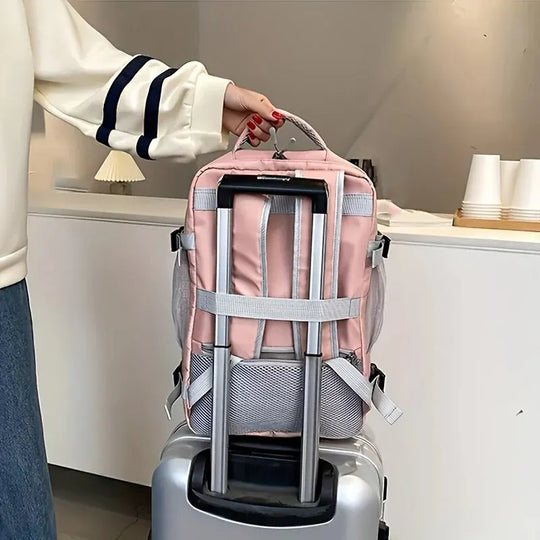 Mochila Esencia Pro: Elegancia y Eficiencia para la Profesional de la Salud.