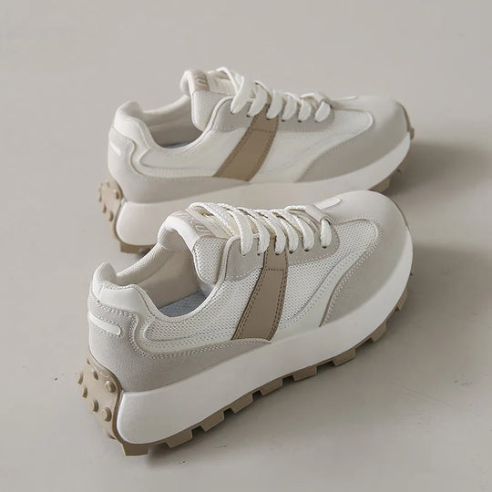 Zapatos de mujer, zapatos de malla transpirables, zapatillas de deporte vulcanizadas informales para mujer, zapatos antideslizantes para caminar para mujer