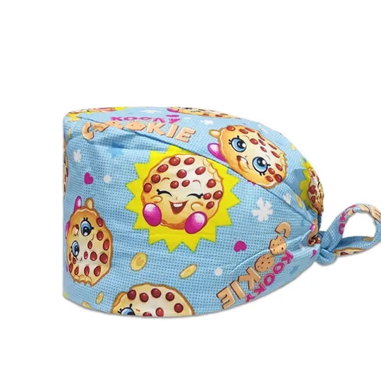 Gorros médicos con estampado de flores para Mujer, gorro quirúrgico de algodón, accesorios médicos MedSurgery Store For Digital Health