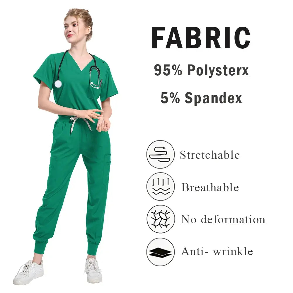 Uniforme médico para mujer y hombre, traje quirúrgico, pantalones, accesorios de enfermera, disfraz de médico de Hospital MedSurgery Store For Digital Health