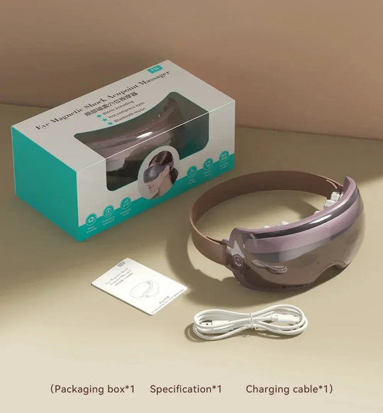Dispositivo de masaje ocular, dispositivo de masaje ocular eléctrico inteligente, terapia magnética, gafas de masaje Bluetooth, herramientas para el cuidado de la fatiga MedSurgery Store For Digital Health