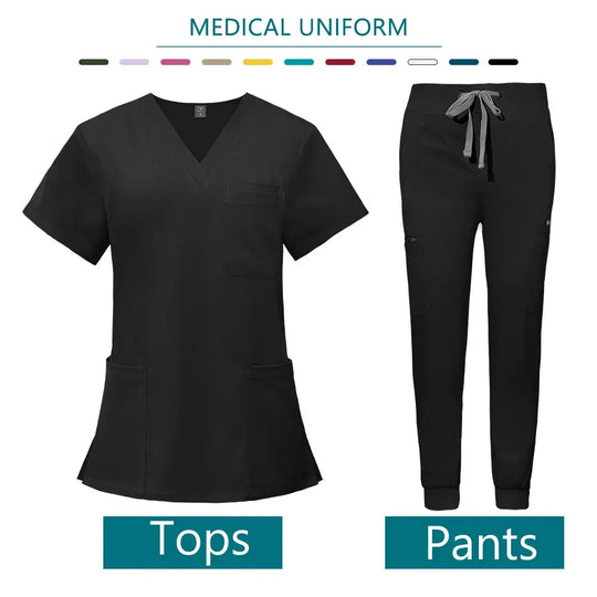 Exfoliantes para mujer, ropa de trabajo Unisex para médico y enfermera, conjuntos de exfoliantes médicos clínicos de Hospital, uniforme quirúrgico para sala de operaciones para hombres, venta al por mayor MedSurgery Store For Digital Health