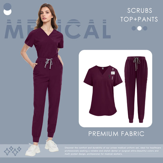 Scrubs Premium MedSurgery: Rendimiento, Estilo y Confort Superior para la Profesional del Área de la Salud.