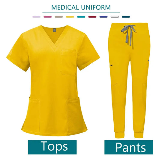 Exfoliantes para mujer, ropa de trabajo Unisex para médico y enfermera, conjuntos de exfoliantes médicos clínicos de Hospital, uniforme quirúrgico para sala de operaciones para hombres, venta al por mayor MedSurgery Store For Digital Health