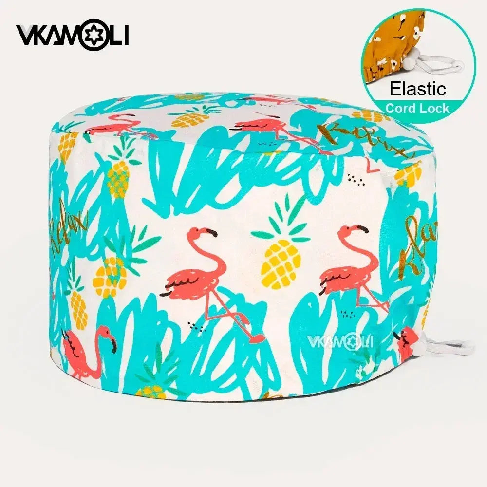 Gorros quirúrgicos con varias impresiones de conejos, perros, animales diseñados como gorros para el cuidado del cabello para médicos y enfermeras MedSurgery Store For Digital Health