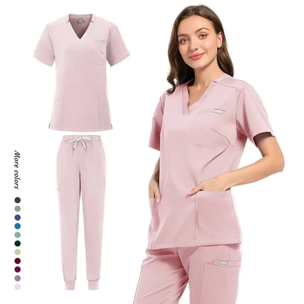 Venta al por mayor, uniforme médico para quirófano, conjunto de gomas de trabajo para Hospital, suministros médicos, traje de cirugía Dental para enfermera, ropa de trabajo MedSurgery Store For Digital Health