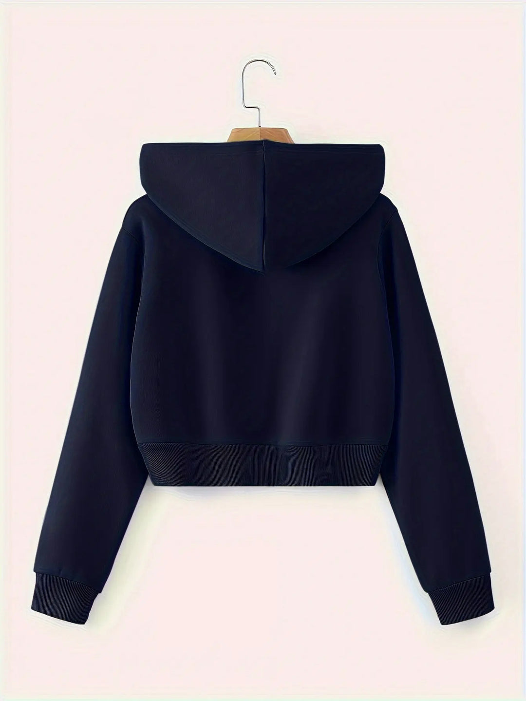 Women'S Casual Hooded Zip-Up Sweatshirt - Long Sleeve, Solid Color, Front Pockets, Regular Fit, Casual Chic Style for Fall/Winter, Casual Wear | Hooded Sweatshirt | Zippered Closure, Sweater Hoodie MedSurgery Store For Digital Health