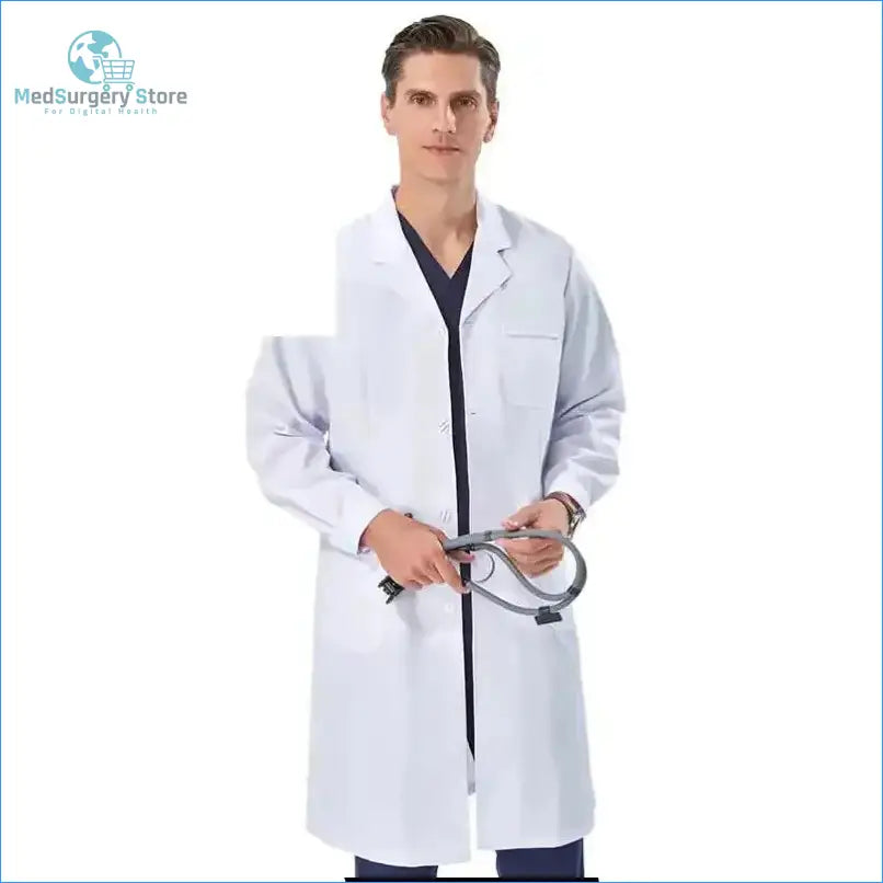Aura Profesional: Bata Médica Femenina. Confort Élite y Estilo Impecable en Clínica..