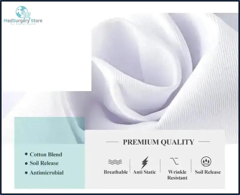 Aura Profesional: Bata Médica Femenina. Confort Élite y Estilo Impecable en Clínica..