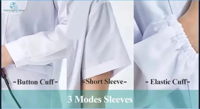 Aura Profesional: Bata Médica Femenina. Confort Élite y Estilo Impecable en Clínica..