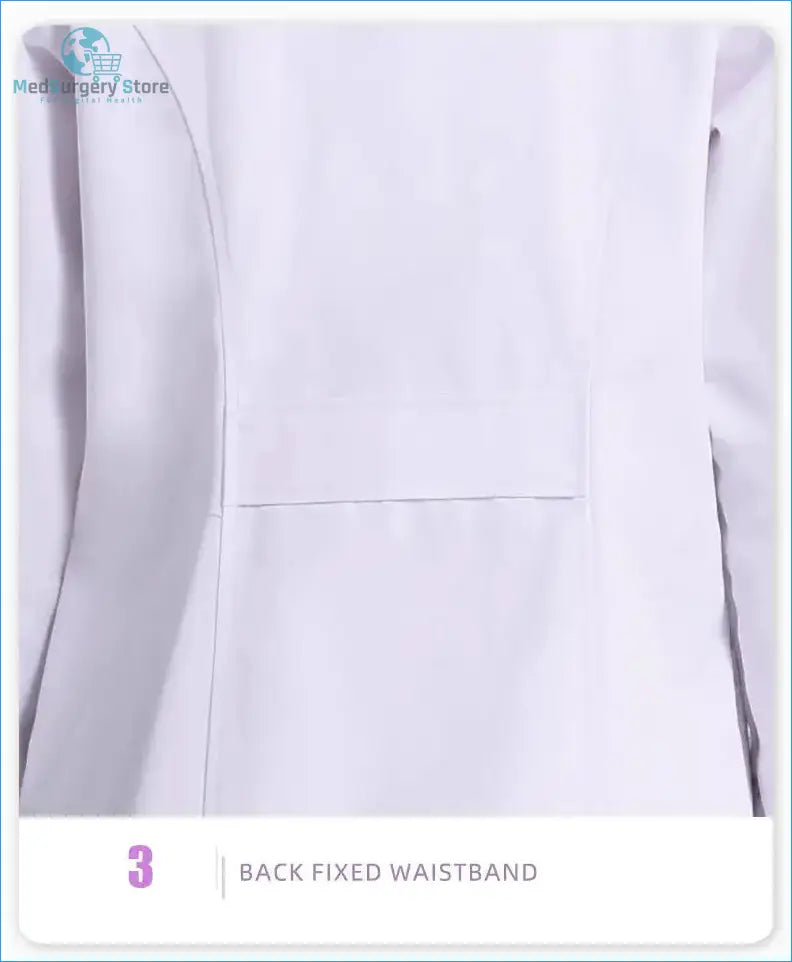 Bata Médica Femenina 'Aura Profesional': Confort Superior y Distinción Profesional.
