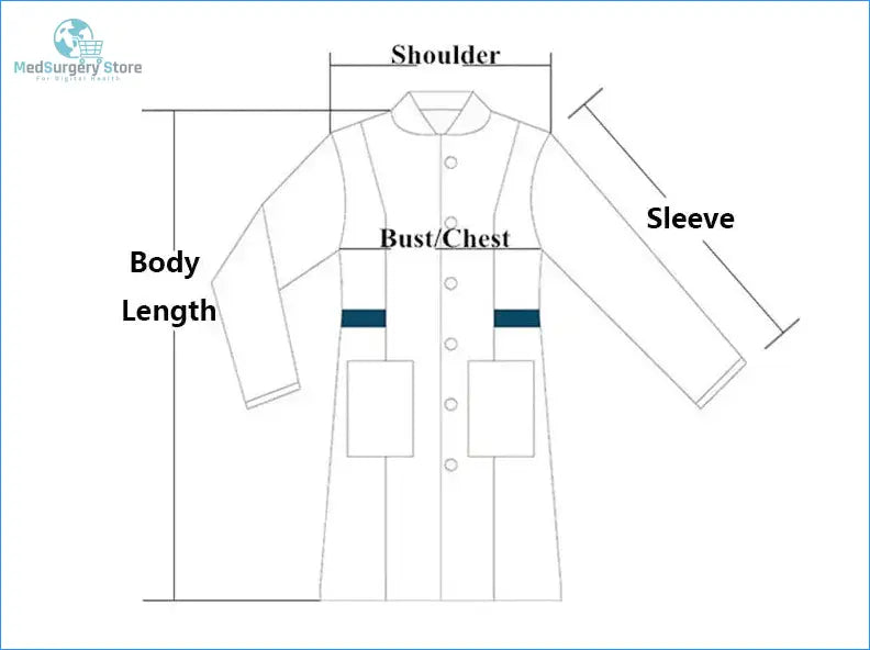 Bata Médica Femenina 'Aura Profesional': Confort Superior y Distinción Profesional.