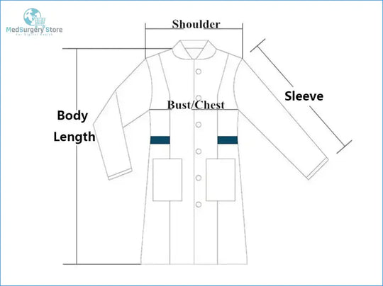 Bata Médica Femenina 'Aura Profesional': Confort Superior y Distinción Profesional.