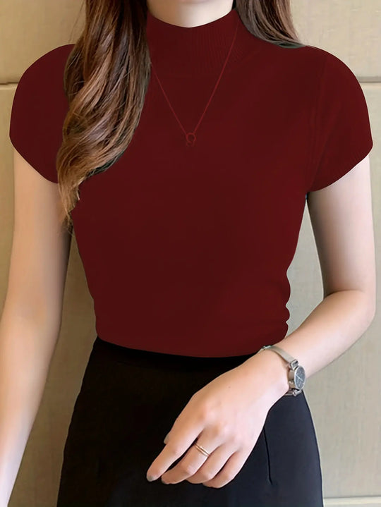 Detalle tejido elástico blusa sanitaria.