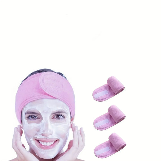 Double-sided Terrycloth Cloth Ant Cloth Hair Tie for Washing Face and Removing Makeup, Women's Hairband for Sports and Yoga MedSurgery Store For Digital Health