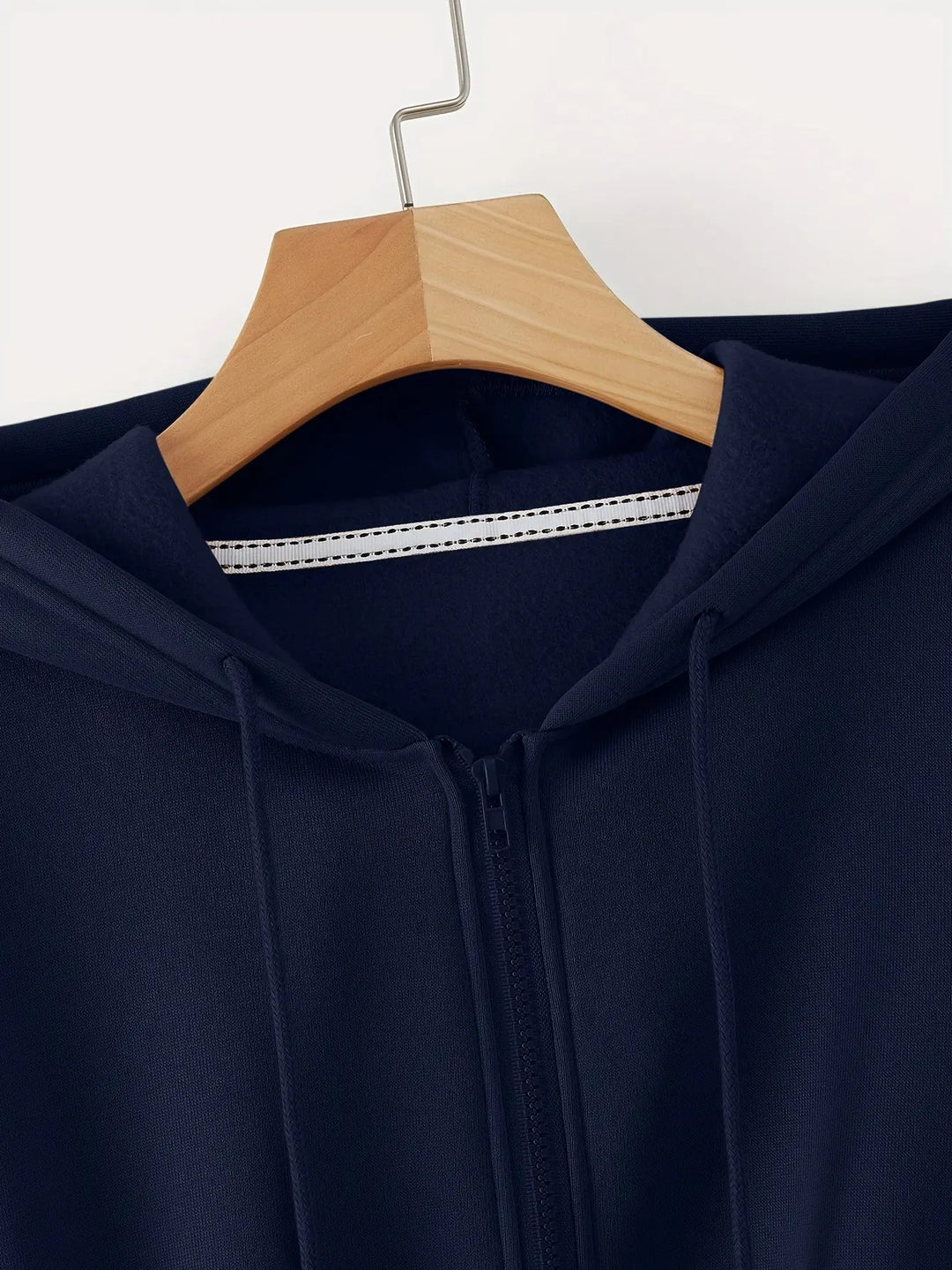 Women'S Casual Hooded Zip-Up Sweatshirt - Long Sleeve, Solid Color, Front Pockets, Regular Fit, Casual Chic Style for Fall/Winter, Casual Wear | Hooded Sweatshirt | Zippered Closure, Sweater Hoodie MedSurgery Store For Digital Health