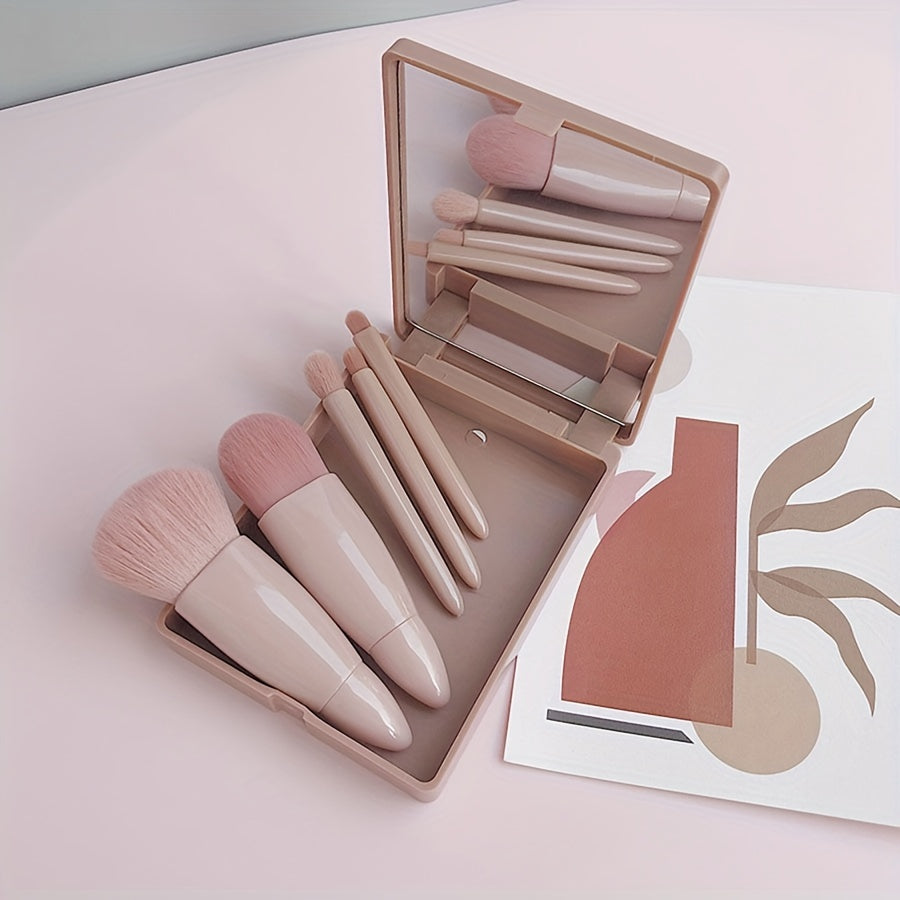 Mini Kit Brochas Premium: Elegancia Compacta para la Profesional de la Salud.