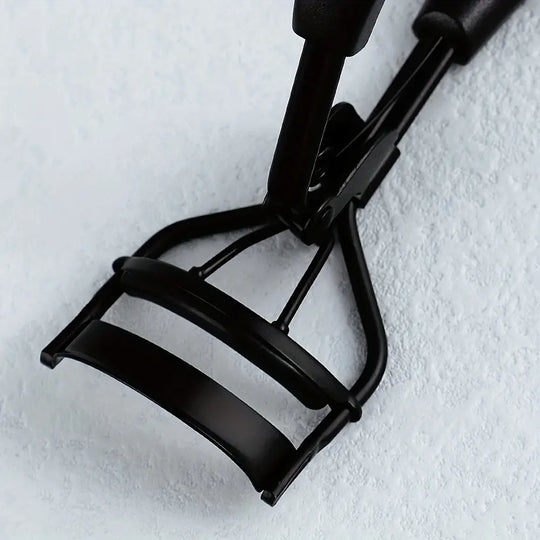 1 Portable Eyelash Curler with 15 Silicone Pads, Stainless Steel Curved Handle Eyelash Curler, Curl and Shape, No Damage to Eyelashes, Eyelash Lifting, Big Eyes, Suitable for Women's Eyelashes MedSurgery Store For Digital Health