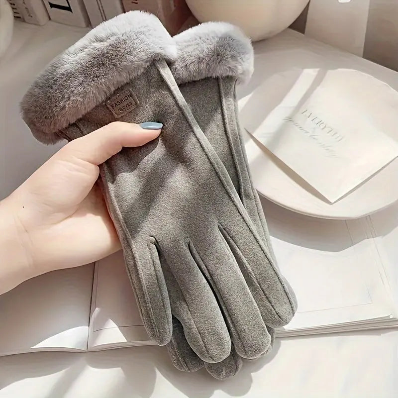 Winter Sports Warm Gloves, Women's Riding Windproof Waterproof Coldproof Winter Driving Skid-proof Touch Screen Gloves MedSurgery Store For Digital Health
