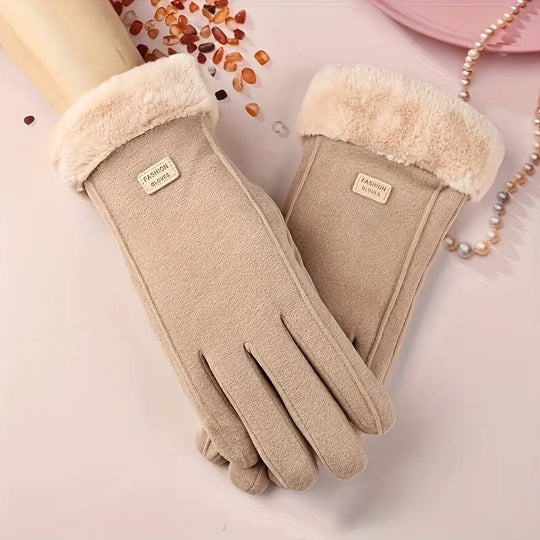 Winter Sports Warm Gloves, Women's Riding Windproof Waterproof Coldproof Winter Driving Skid-proof Touch Screen Gloves MedSurgery Store For Digital Health
