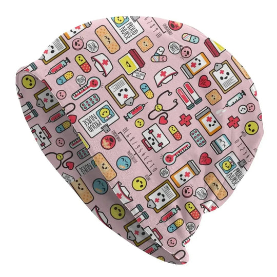 Gorro cálido de invierno Unisex para mujer, gorros tejidos, gorro de enfermera con patrón de enfermería a la moda, gorros para el cuidado de la salud al aire libre, gorros para hombresMedSurgery Store For Digital HealthMedSurgery Store For Digital Health1005008428298148 - 10 - Skullies Beanies Hat10Skullies Beanies HatGorro cálido de invierno Unisex para mujer, gorros tejidos, gorro de enfermera con patrón de enfermería a la moda, gorros para el cuidado de la salud al aire libre, gorros para hom