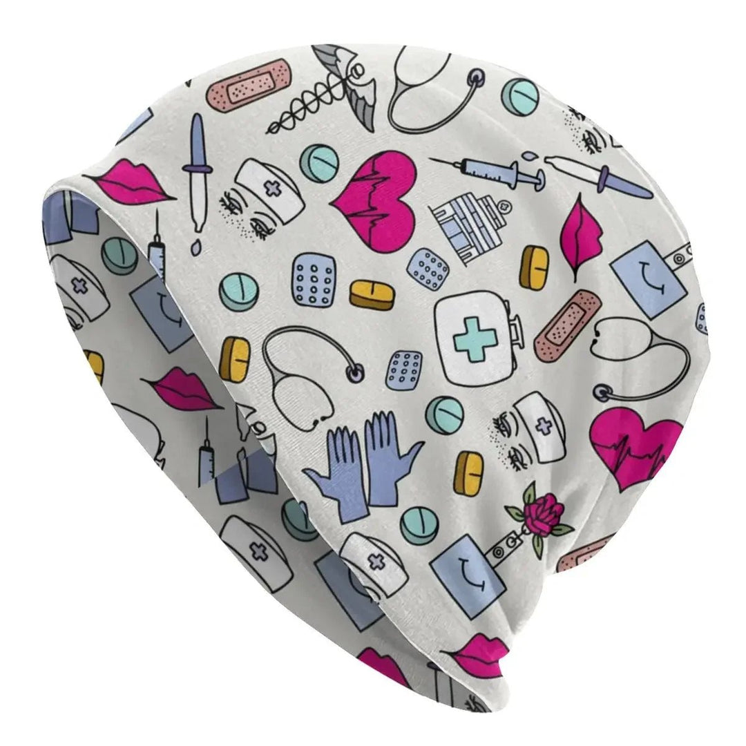 Gorro cálido de invierno Unisex para mujer, gorros tejidos, gorro de enfermera con patrón de enfermería a la moda, gorros para el cuidado de la salud al aire libre, gorros para hombresMedSurgery Store For Digital HealthMedSurgery Store For Digital Health1005008428298148 - 1 - Skullies Beanies Hat1Skullies Beanies HatGorro cálido de invierno Unisex para mujer, gorros tejidos, gorro de enfermera con patrón de enfermería a la moda, gorros para el cuidado de la salud al aire libre, gorros para hombr