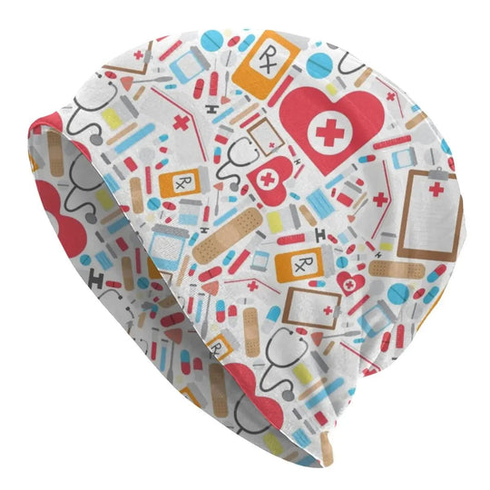 Gorro cálido de invierno Unisex para mujer, gorros tejidos, gorro de enfermera con patrón de enfermería a la moda, gorros para el cuidado de la salud al aire libre, gorros para hombresMedSurgery Store For Digital HealthMedSurgery Store For Digital Health1005008428298148 - 16 - Skullies Beanies Hat16Skullies Beanies HatGorro cálido de invierno Unisex para mujer, gorros tejidos, gorro de enfermera con patrón de enfermería a la moda, gorros para el cuidado de la salud al aire libre, gorros para hom