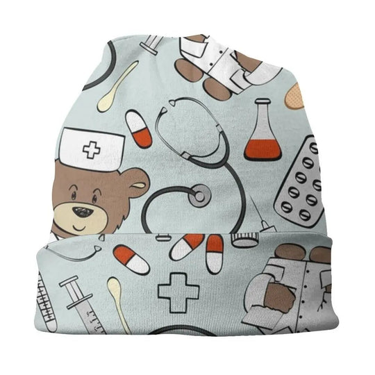 Gorro cálido de invierno Unisex para mujer, gorros tejidos, gorro de enfermera con patrón de enfermería a la moda, gorros para el cuidado de la salud al aire libre, gorros para hombresMedSurgery Store For Digital HealthMedSurgery Store For Digital Health1005008428298148 - 1 - Skullies Beanies Hat1Skullies Beanies HatGorro cálido de invierno Unisex para mujer, gorros tejidos, gorro de enfermera con patrón de enfermería a la moda, gorros para el cuidado de la salud al aire libre, gorros para hombr
