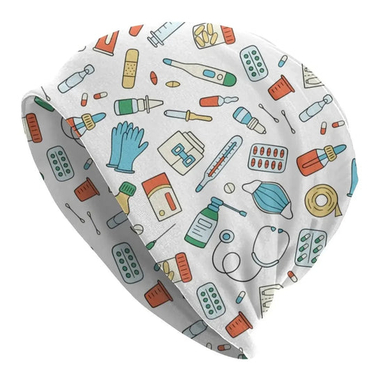 Gorro cálido de invierno Unisex para mujer, gorros tejidos, gorro de enfermera con patrón de enfermería a la moda, gorros para el cuidado de la salud al aire libre, gorros para hombresMedSurgery Store For Digital HealthMedSurgery Store For Digital Health1005008428298148 - 4 - Skullies Beanies Hat4Skullies Beanies HatGorro cálido de invierno Unisex para mujer, gorros tejidos, gorro de enfermera con patrón de enfermería a la moda, gorros para el cuidado de la salud al aire libre, gorros para hombr