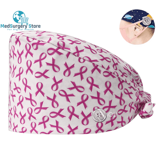 New Scrub Nurse Hat Floral Bouffant Cap Fashion Multicolor Nurse Scrub Caps Adjustable Bandage Turban Surgical Doctor Nurse Hats