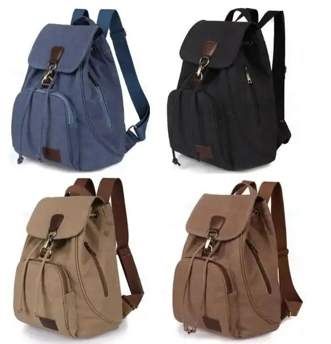 🎒Mochila de Lona Casual para Profesionales de la Salud – Espaciosa y Moderna..