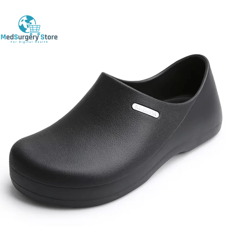 Ngouxm Men Chef Shoes Women Non-Slip Waterproof Oil-Proof Kitchen Nurse Shoes Work Cook Shoes