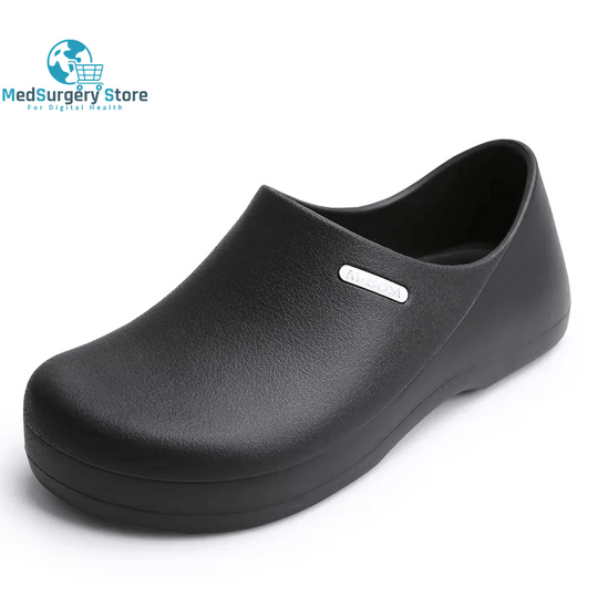 Ngouxm Men Chef Shoes Women Non-Slip Waterproof Oil-Proof Kitchen Nurse Shoes Work Cook Shoes