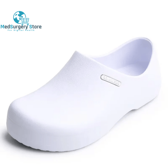 Ngouxm Men Chef Shoes Women Non-Slip Waterproof Oil-Proof Kitchen Nurse Shoes Work Cook Shoes