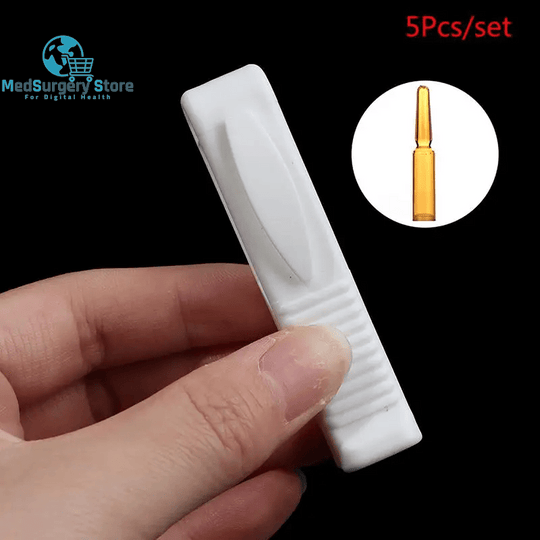 1/5PCS Nurse Doctor Convenient Ampoule Bottle Opener Creative Plastic Handle Medical Tools Ampule Breakers