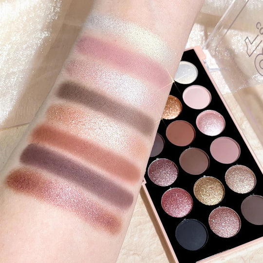 Paleta de sombras de ojos de 18 colores: nacarado, mate, brillo fino, brillo, tonos tierra, duradero, alto rendimientoMedSurgery Store For Digital HealthMedSurgery Store For Digital Health1005007578990724 - E1923 - 02E1923 - 02Paleta de sombras de ojos de 18 colores: nacarado, mate, brillo fino, brillo, tonos tierra, duradero, alto rendimiento