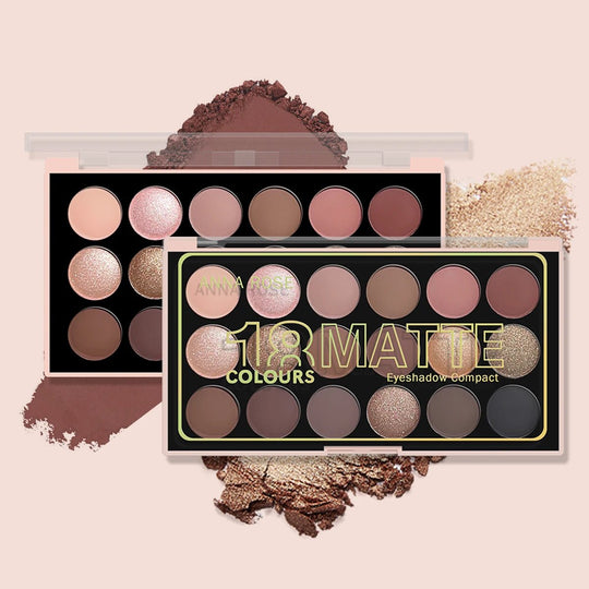 Paleta de sombras de ojos de 18 colores: nacarado, mate, brillo fino, brillo, tonos tierra, duradero, alto rendimientoMedSurgery Store For Digital HealthMedSurgery Store For Digital Health1005007578990724 - E1923 - 02E1923 - 02Paleta de sombras de ojos de 18 colores: nacarado, mate, brillo fino, brillo, tonos tierra, duradero, alto rendimiento