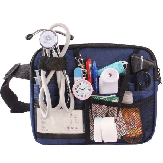 Nurse Fanny Pack Multi Pocket Waist Organizer Belt with Adjustable Waist Strap Nurse Waist Pouch Organizer Pouch Portable